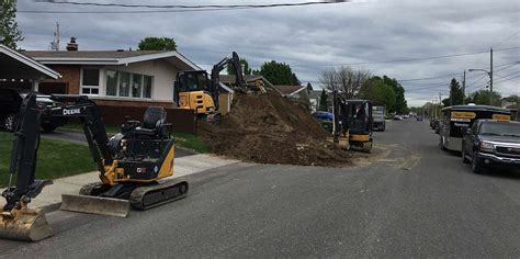 mini excavation drummondville|Michel Nadeau Mini Excavation Inc .